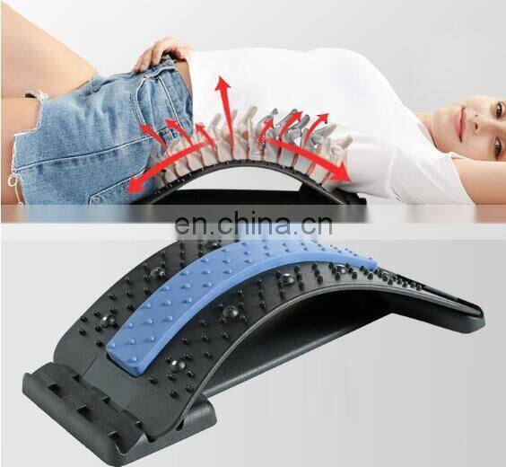 Lumbar disc lumbar protrusion strain massage acupuncture corrector pad spine pain men and women lumbar stretcher