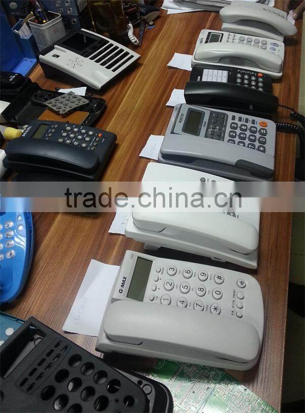 Landline old style antique wooden telephone