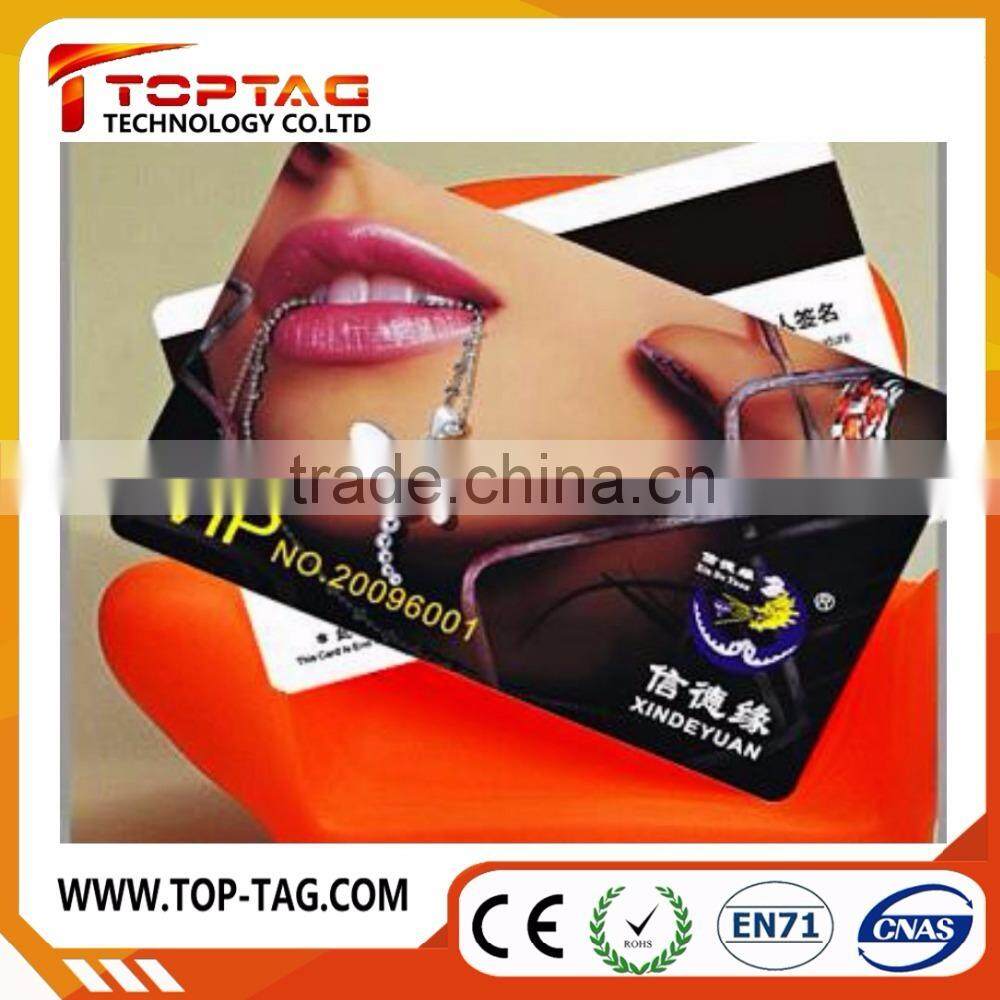 Mini PVC UV Test Business Card/mini rfid pvc+epoxy card