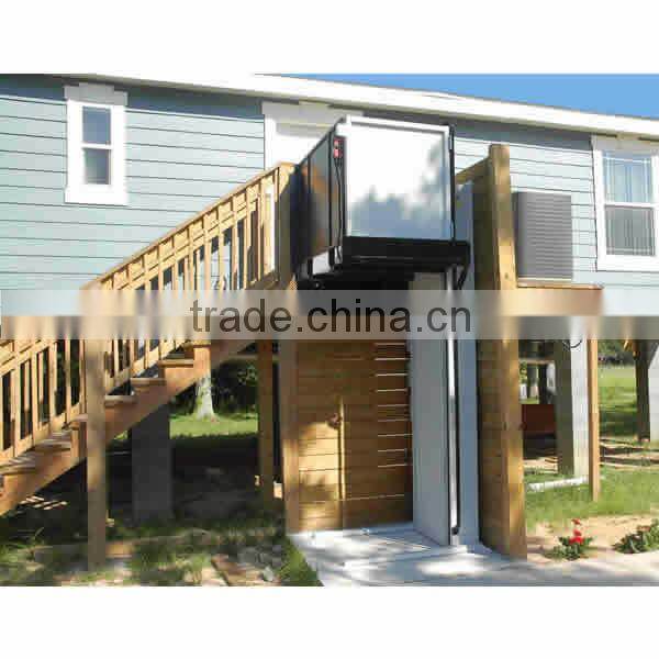 1 - 8m Wheelchair Lift For Disabled People / Home Use Small Elevator