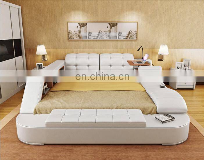 New Storage Nugabest Spa Massage Bed With USB&LED Bedroom Furniture Massage Bed Sets