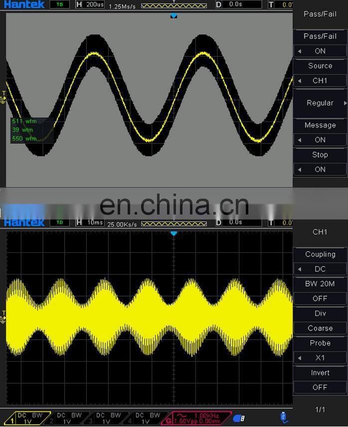 Hantek DSO4254B Digital Oscilloscope Storage Bench Type 4 CH 64K 1GS/s 250MHz Bandwidth