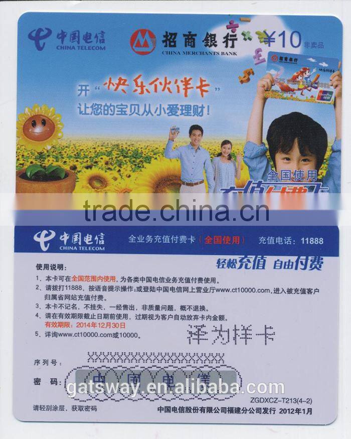 OEM Customized Company Print Calling Card