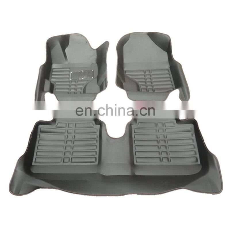 3D Custom car mats leather car floor mats For Hyundai