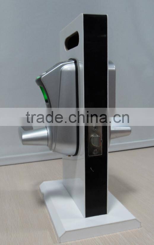 2016 New Zinc Alloy Biometric Fingerprint Door Lock for Wooden and Glass Door