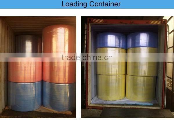 High Quality Nonwoven Spunlace Wipes Cleaning Paper Roll
