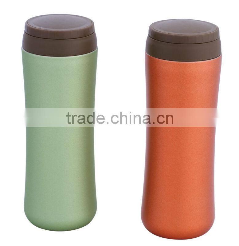 350ml double wall stainless steel vacuum office mug