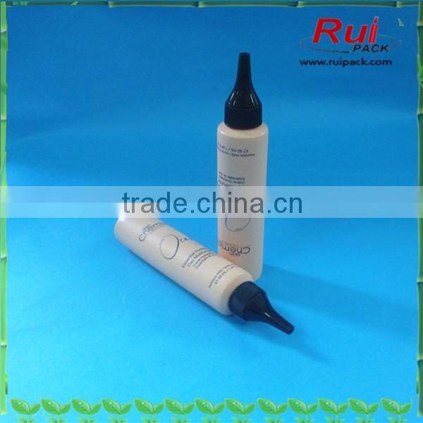 Plastic tube packaging for lipgloss /printed cosmetic plastic soft tube for lip care