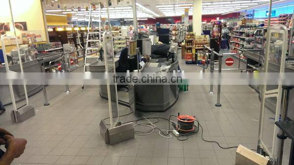 High-performance crystal acrylic clothing supermarket 58Khz security doors