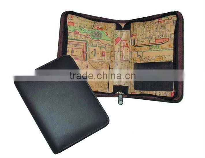 Leather Travel Conference Holder