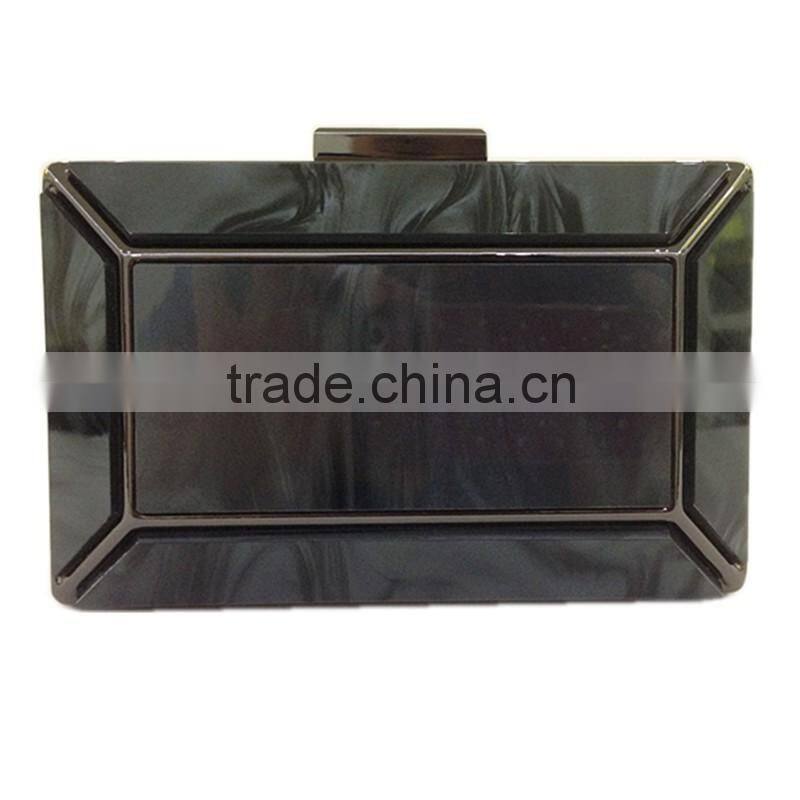New color 0861 Amber adhesive evening clutch bag