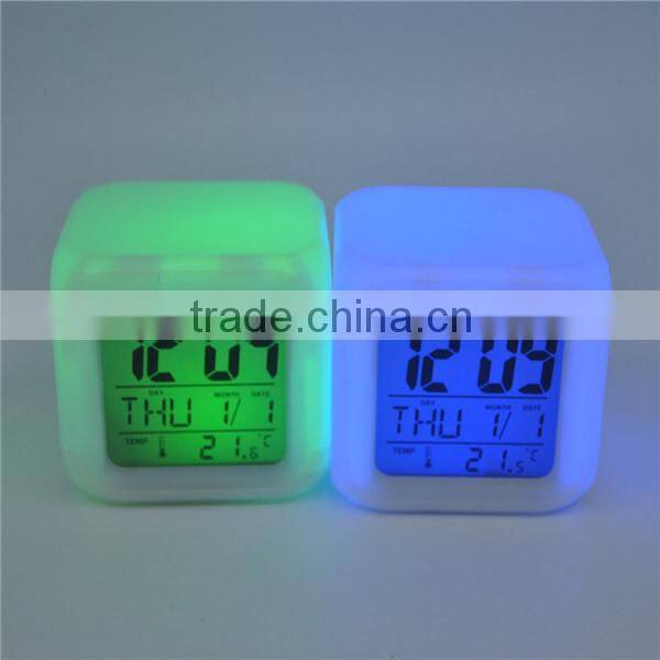 decorative digital clock, color changing digital clock, wholesale digital clock