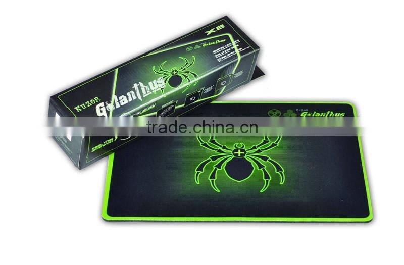 Factory direct supply professional game mouse pad, waterproof fabric game mouse pad