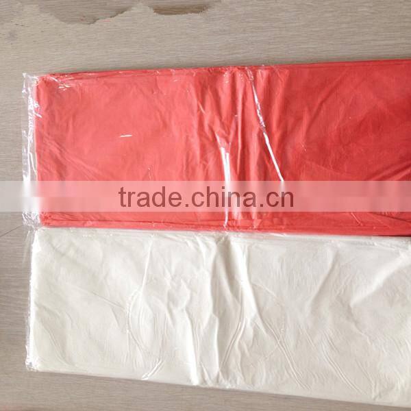 Hot sale pe table cloth for various color