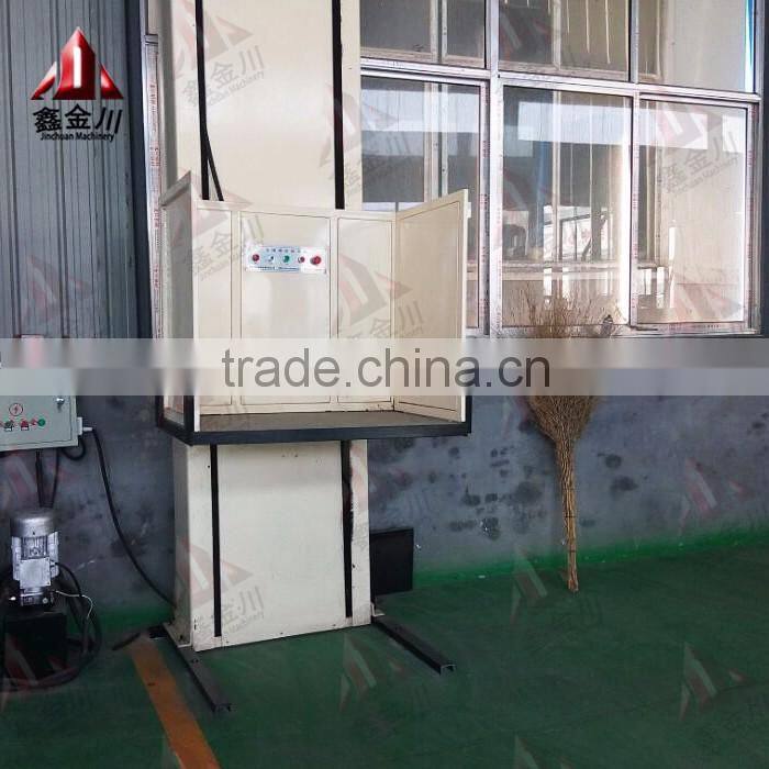 home hydraulic barrier-free lift elevator for the disabled and the eliderly