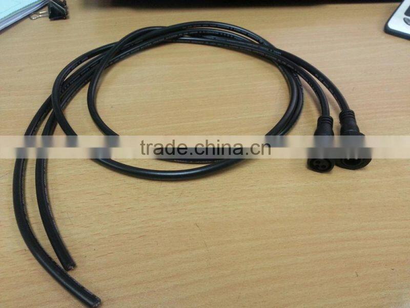 High quality Wire to Wire watertight cable waterproof plug and connector