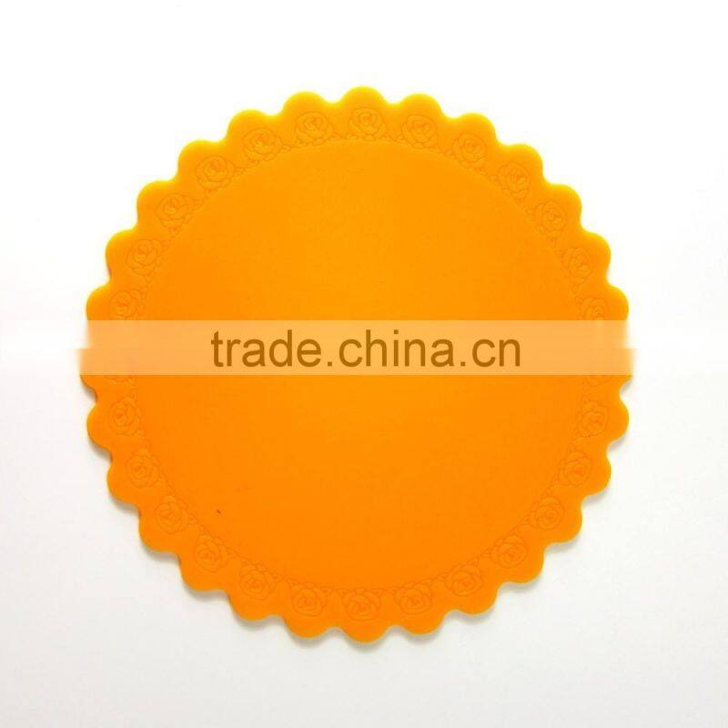 Hot Sale Amazon Silicone Cup Holders/Silicone Mat/Coaster/Silicone Cup Pad
