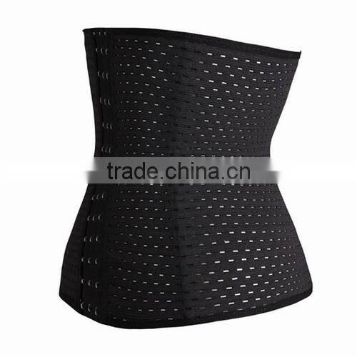Steel Boned Strethy Women Sexy Fat Burn Dropship Waist Trainer Cincher