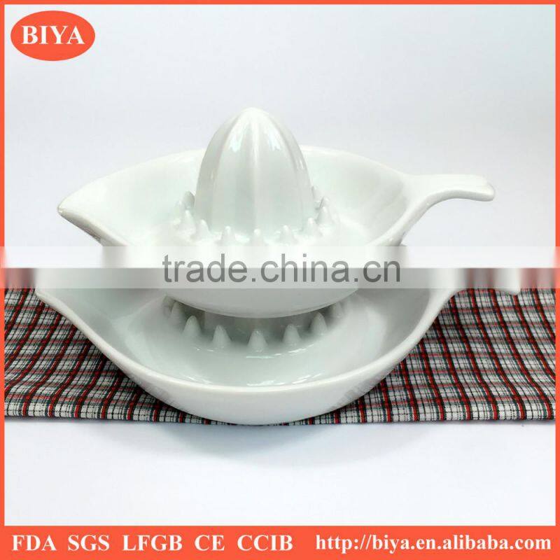 orange juice machine porcelain orange juice drink dish, porcelain juice lapping cup, grinding plate, ground dish