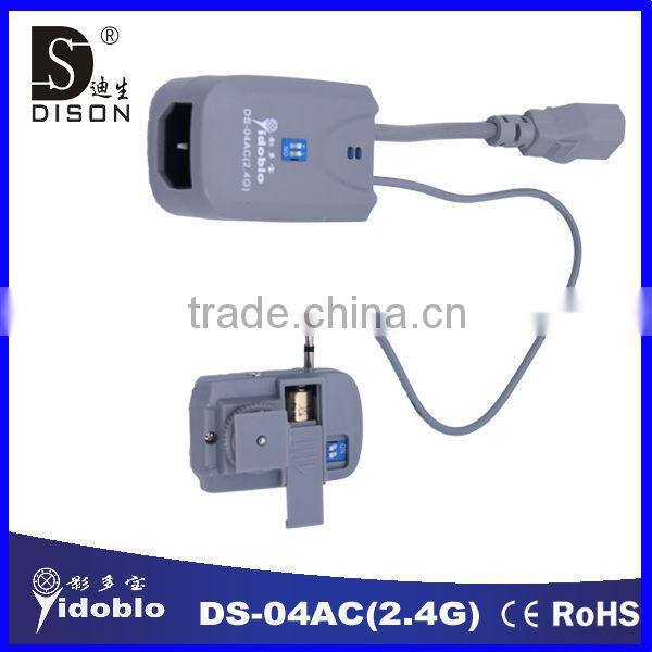Flash Trigger DS-08AC 2.4g reciver & transmitter 4 channels