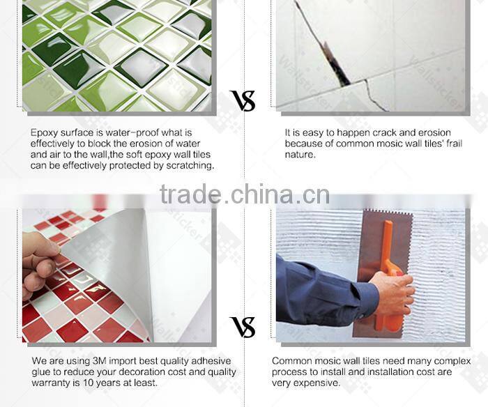 Factory price wholesale new design cheap crystal bathroom tile