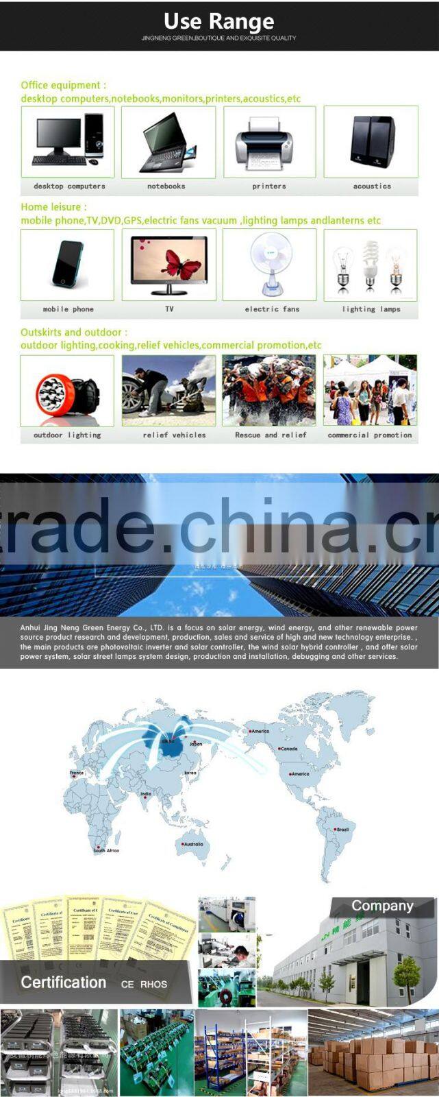 6KW High Frequency Off-Grid 96v dc &110/220v ac solar electric hybrid pure sine wave inverter