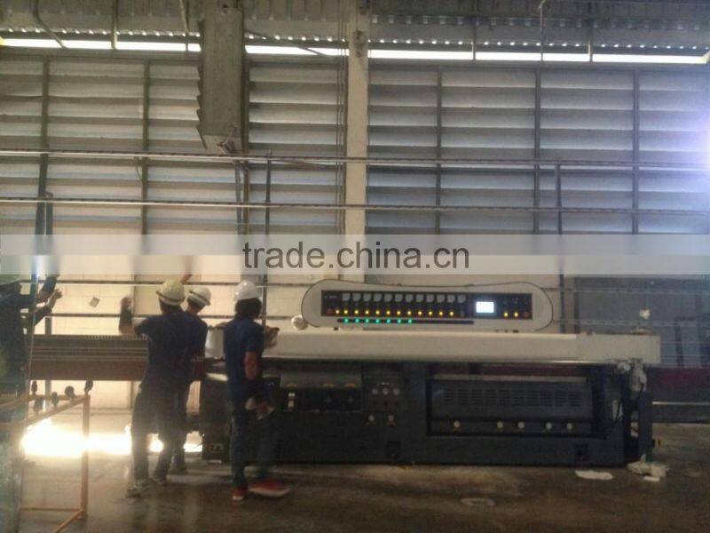 Glass Straight Line Miter Grinding Machine Glass Polishing Machine