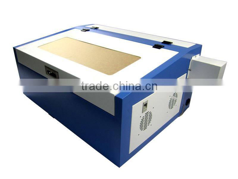 Best rotary axis LY 3040 CO2 laser cutting machine price with 50W tube ,1 year Warranty laser engraving machine for sale