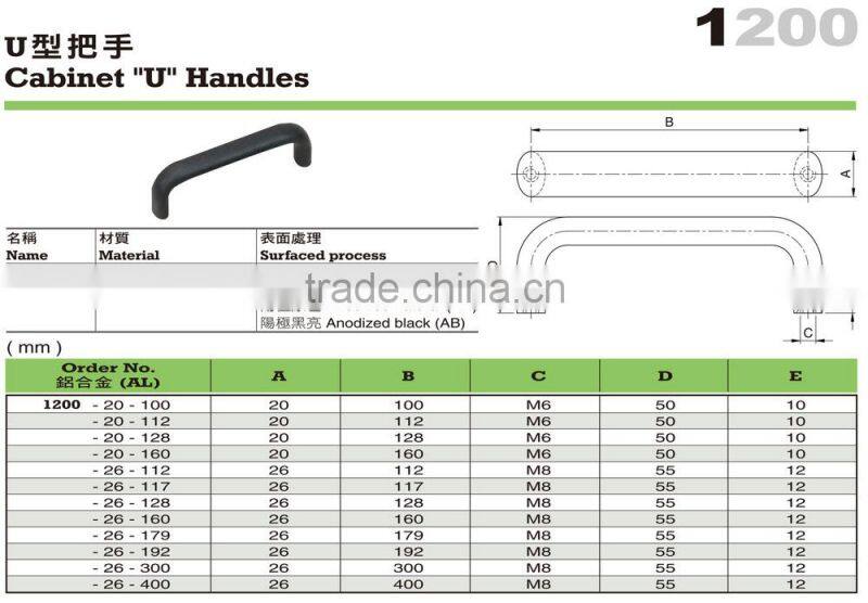 For Welding machine and CNC Metal Lathe Parts Red Cabinet Handle