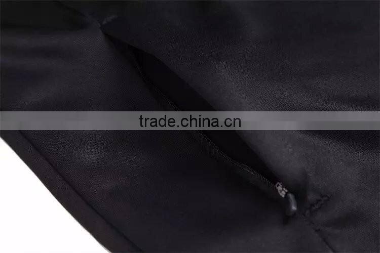 Juventus Black sportwear man jacket factory for varsity jacket wholesale