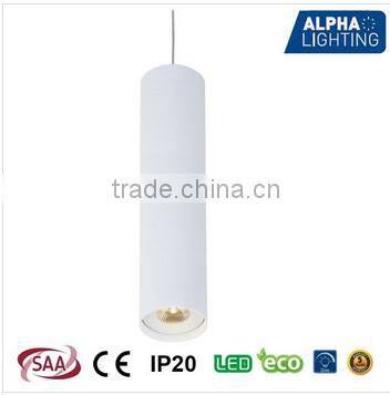 10W white and black round shape led commercial pendant light,commercial lighting