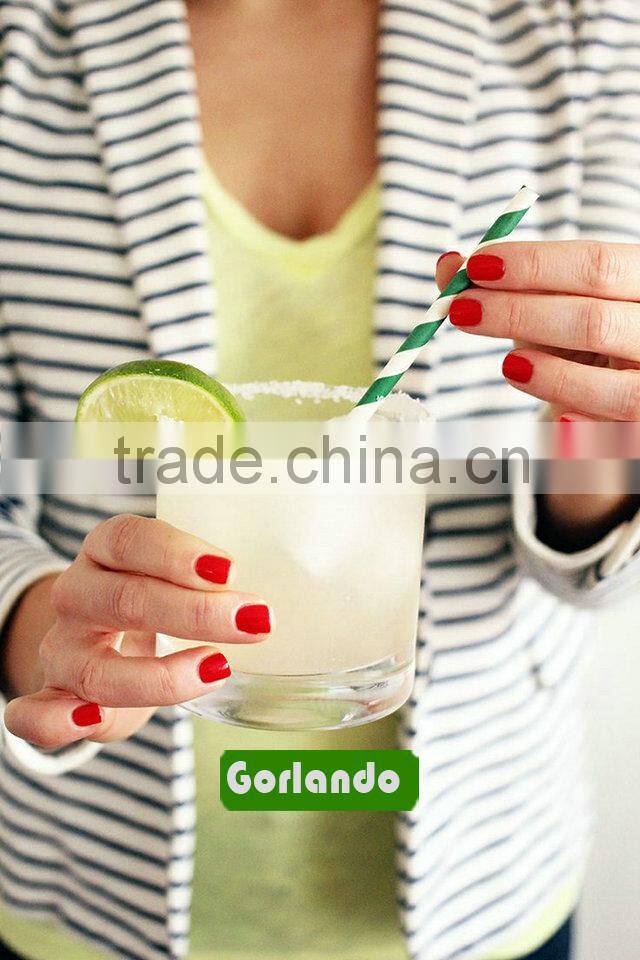 2015 strip china biodegradable drinking wholesale paper straws