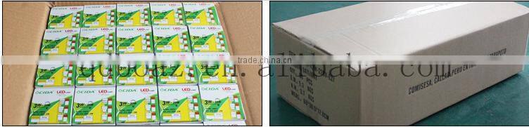 CE ROHS TUV ETL certificate E27 7w bulb led