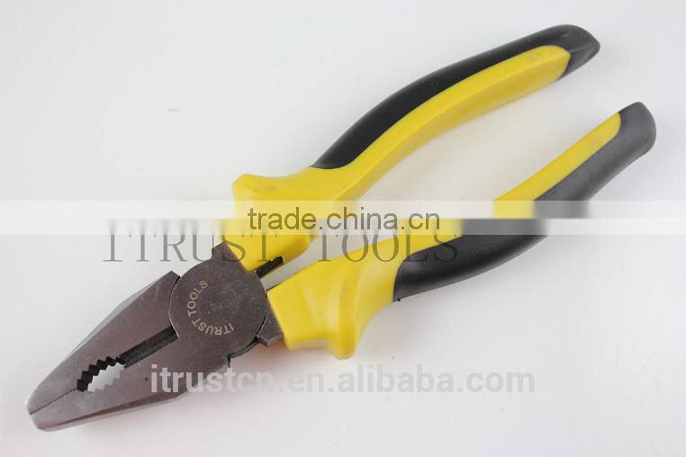 combination plier with 2 color handle good quality PL1108A GS KING TOOLS
