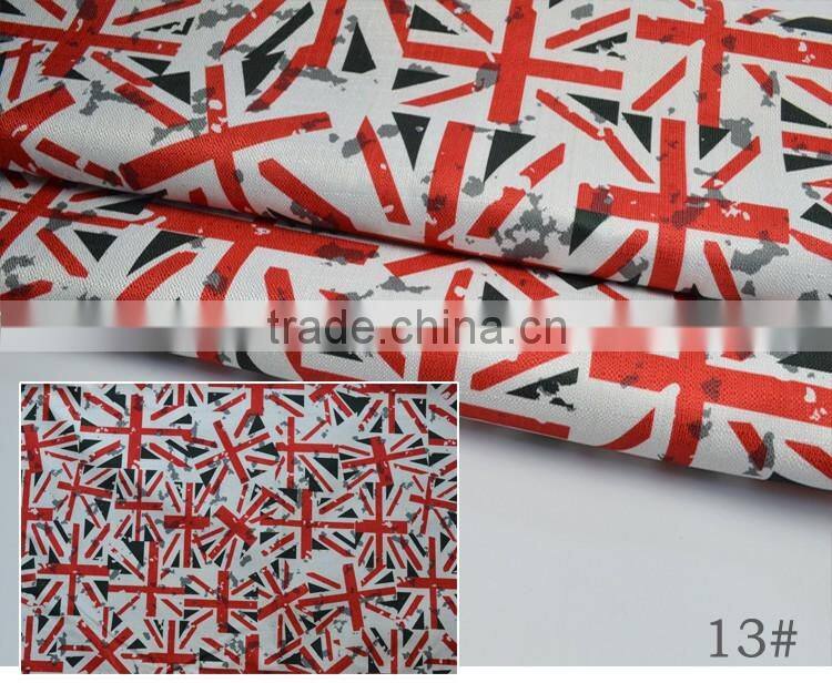 Cotton and linen printed fabric sofa fabric