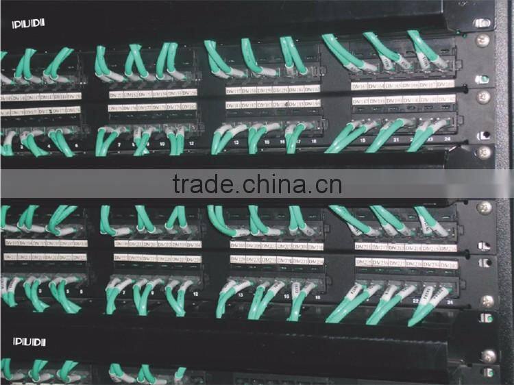 Lan Plastic Cable Management 5Rings 1U