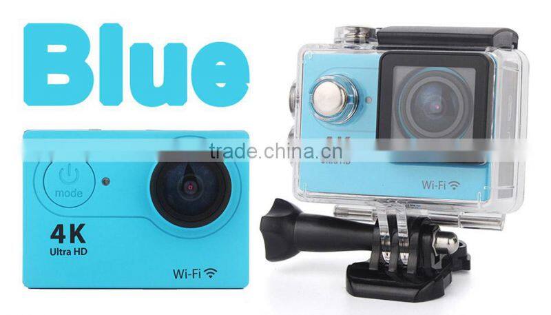 HD 4K Video 170degrees Wide Angle Sports action Camera 2-inch Screen4K 25fps/ 2.7K 30fps/ 1080P 60fps wifi sport Cam