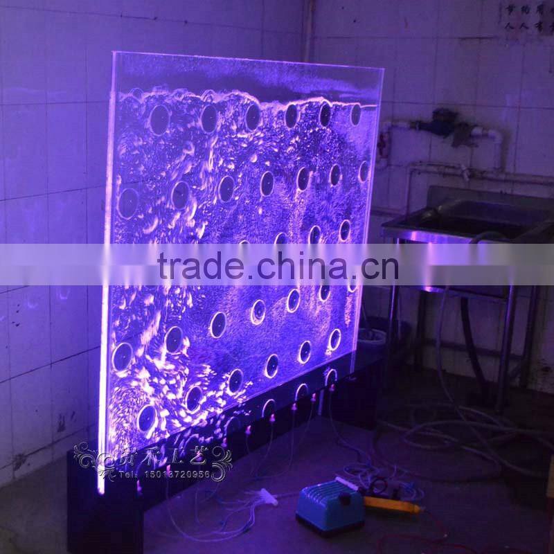 new Invention clear acrylic water bubble wall for home decoration