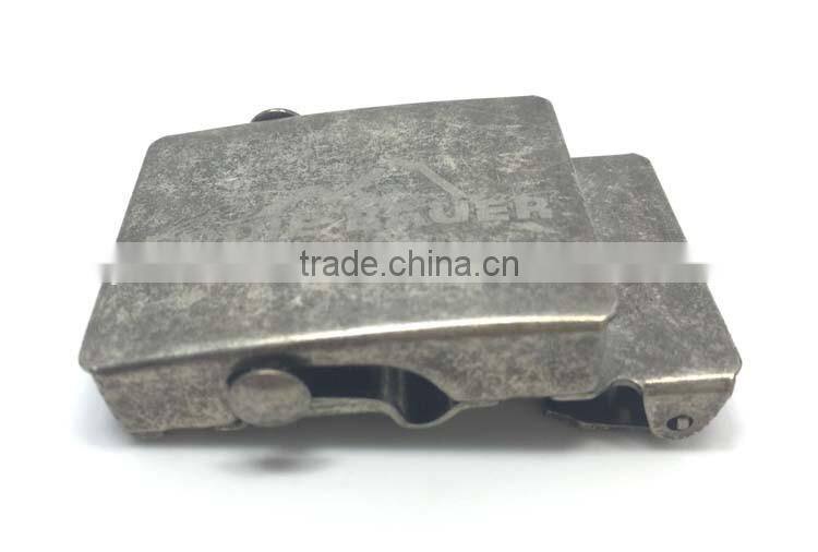 Wholesale Cowboy Men Genuine Leather Belt Accessories Automatic Belt Buckle