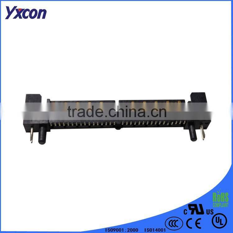 Dongguan Yxcon 7pin+15pin with positive / reverse needle SATA female Connector