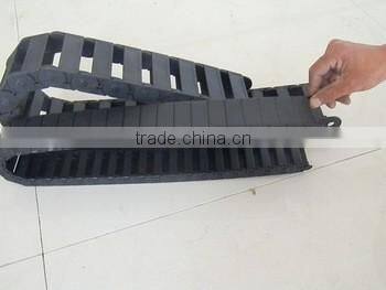 LD30.2 Bridge type Plastic Cable Drag Chain with pulley wheel