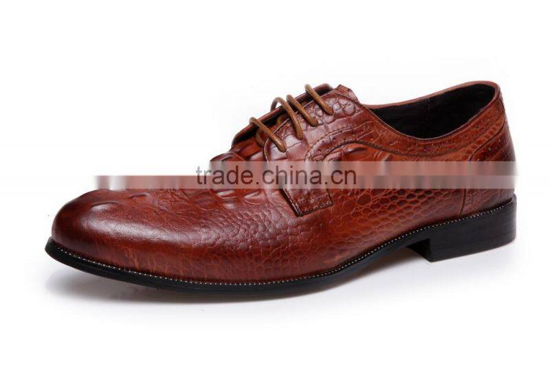 China factory handmade leather pointed causual men shoes