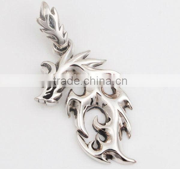 Meaningful "Flying Dragon" Big 925 Sterling Silver Pendant, OEM or ODM Available