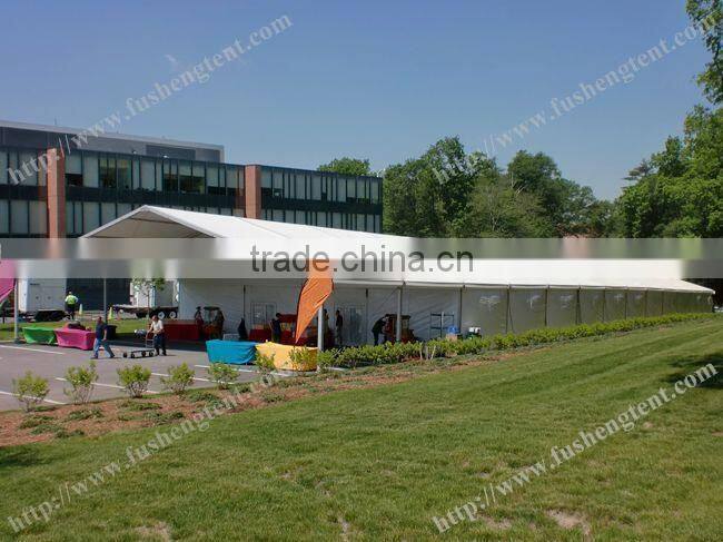 15m fire resistant clear roof exhibition tent