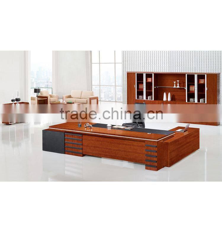 Hot Sale Solid Wood Multifunctional Wire Box Office Table