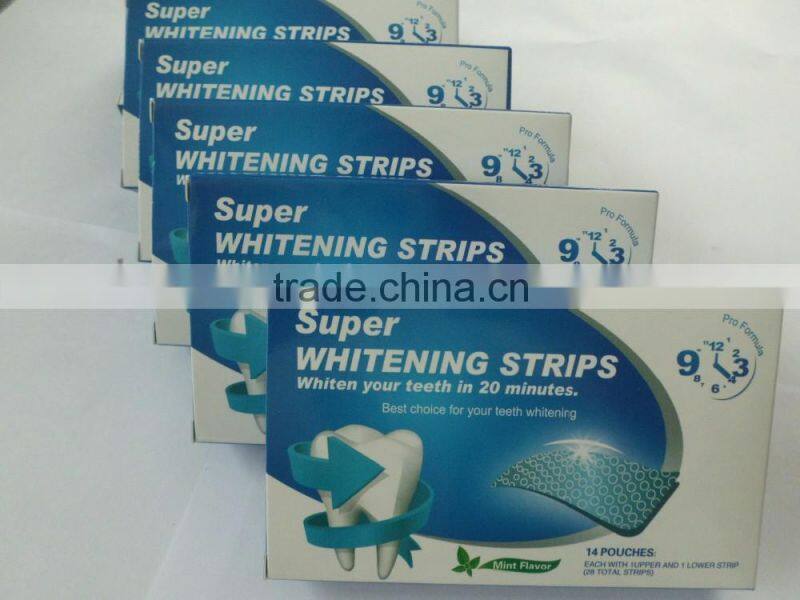 Hot Sale efficiency &home use teeth whitening strip