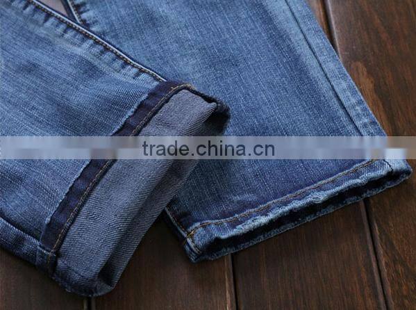 Pleated Men Denim Jeans Pants Famous Brand Washed Ripped Jeans Fashion Designer Biker Jeans Straight Slim Hole Pants