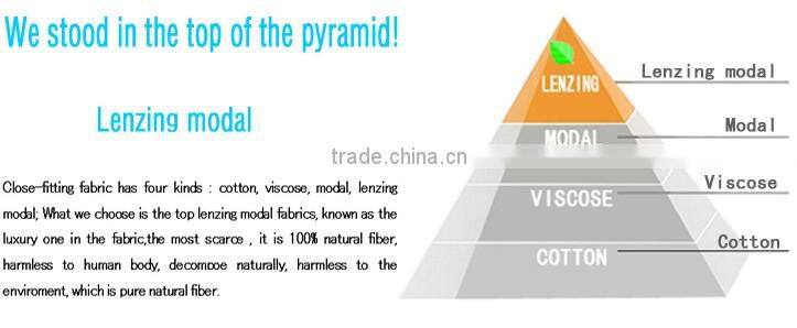 60s micro lenzing modal knit fabric single jersey for T-shirt and underwear