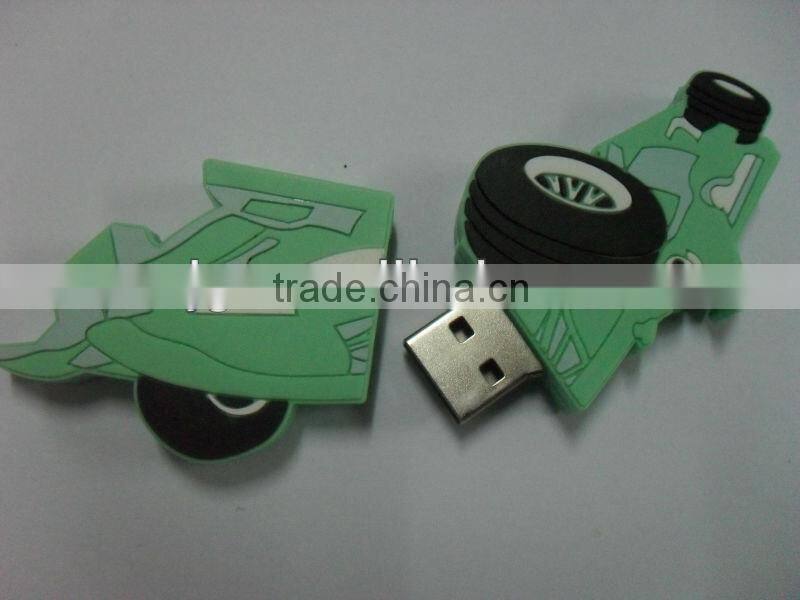 Customized PVC Car Shaped USB for Promotion