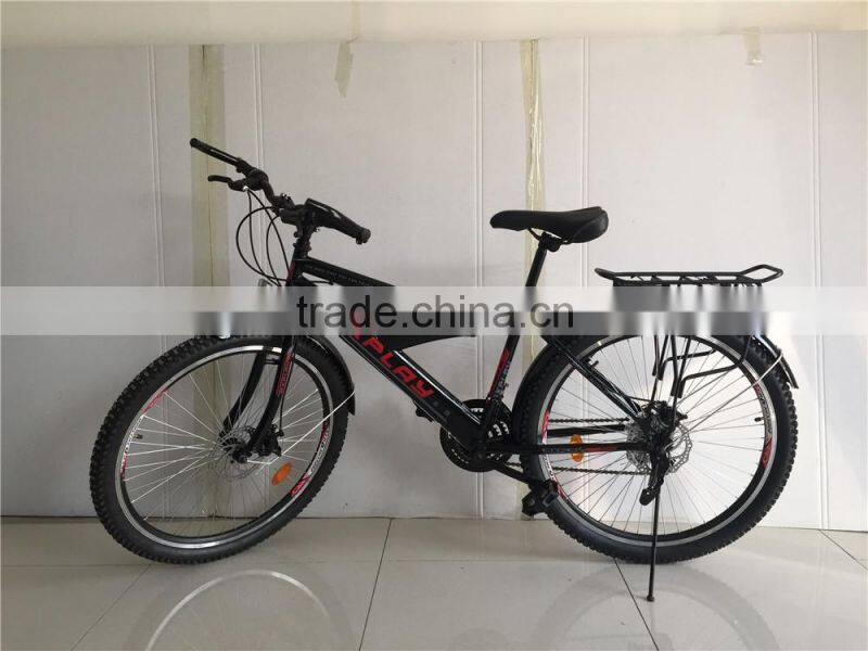 China wholesale 21 speed Men's cool mountian bicycle and price cheap / 26 steel frame mountain bike bicycle